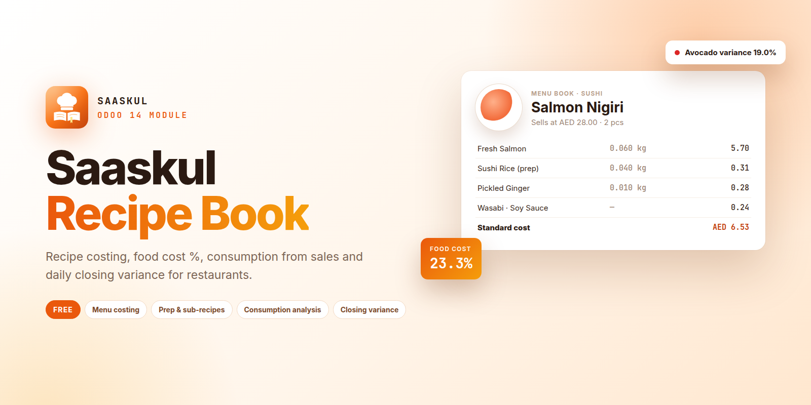 Saaskul Recipe Book banner
